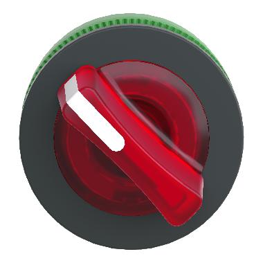 Testa selettore luminoso rosso 2 posizioni D.30 - per LED universale - SCHNEIDER ELECTRIC ZB5FK1243 product photo Photo 04 3XL