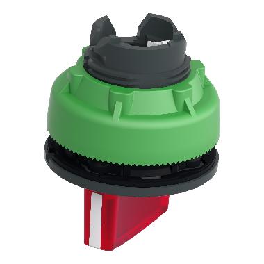 Testa selettore luminoso rosso 2 posizioni D.30 - per LED universale - SCHNEIDER ELECTRIC ZB5FK1243 product photo Photo 05 3XL