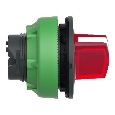 Testa selettore luminoso rosso 2 posizioni D.30 - per LED universale - SCHNEIDER ELECTRIC ZB5FK1243 product photo Photo 06 3XL