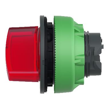 Testa selettore luminoso rosso 2 posizioni D.30 - per LED universale - SCHNEIDER ELECTRIC ZB5FK1243 product photo Photo 07 3XL