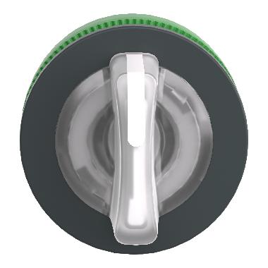 Testa selettore luminoso bianco 3 posizioni - filopannello - D.30- per LED universale - SCHNEIDER ELECTRIC ZB5FK1313 product photo Photo 04 3XL