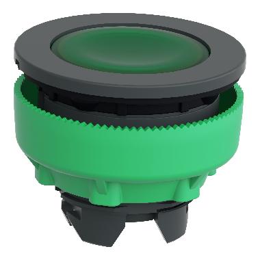 Harmony XB5, testa lampada spifilopannellopannello Antimicrobico, verde D.30, in plastica- per LED universale - SCHNEIDER ELECTRIC ZB5FV033 product photo Photo 05 3XL