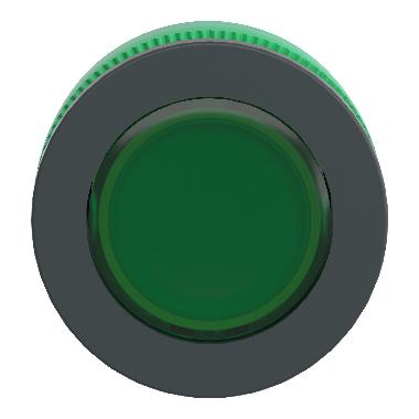 Harmony XB5, testa lampada spifilopannellopannello Antimicrobico, verde D.30, in plastica- per LED universale - SCHNEIDER ELECTRIC ZB5FV033 product photo Photo 06 3XL