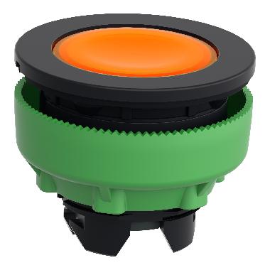 Harmony XB5, testa lampada spifilopannellopannello Antimicrobico, D.30 arancione, in plastica- per LED universale - SCHNEIDER ELECTRIC ZB5FV053 product photo Photo 05 3XL