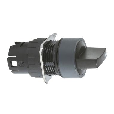 Testa selettore - 3 posizioni D.16 - nero - SCHNEIDER ELECTRIC ZB6AD23 product photo Photo 01 3XL