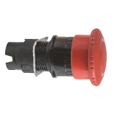Testa pulsante arresto emergenza D.16 - sblocco a rotazione - rosso - SCHNEIDER ELECTRIC ZB6AS834 product photo Photo 01 3XL