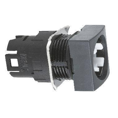 Testa selettore luminoso quadrato - 2 posizioni D.16 - senza leva - SCHNEIDER ELECTRIC ZB6CD02 product photo Photo 01 3XL