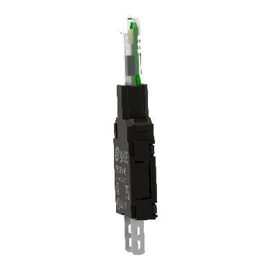 Corpo lampada spia - ZB6 - LED integrato bianco - 230-240 V - SCHNEIDER ELECTRIC ZB6EM1B product photo Photo 03 3XL