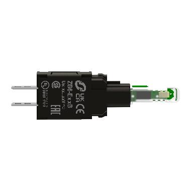Corpo lampada spia - ZB6 - LED integrato rosso - 230-240 V - SCHNEIDER ELECTRIC ZB6EM4B product photo Photo 06 3XL