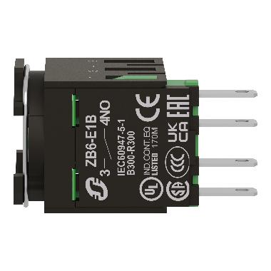 Corpo contatti D.16 - 1NO - SCHNEIDER ELECTRIC ZB6Z1B product photo Photo 04 3XL