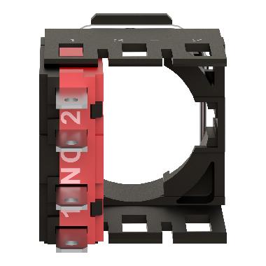Corpo contatti D.16 - 1NC - SCHNEIDER ELECTRIC ZB6Z2B product photo Photo 03 3XL