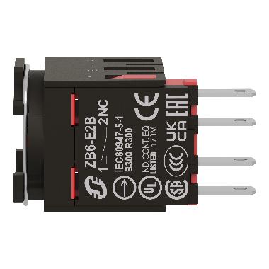 Corpo contatti D.16 - 1NC - SCHNEIDER ELECTRIC ZB6Z2B product photo Photo 04 3XL