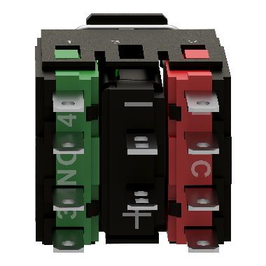 Corpo pulsante luminoso D.16 - LED integrato GIALLO 1NO - SCHNEIDER ELECTRIC ZB6ZB51B product photo Photo 02 3XL