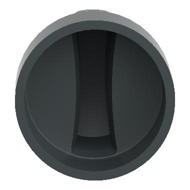 Cappuccio nero per selettore leva corta D.22 - SCHNEIDER ELECTRIC ZBDD2 product photo Photo 04 3XL