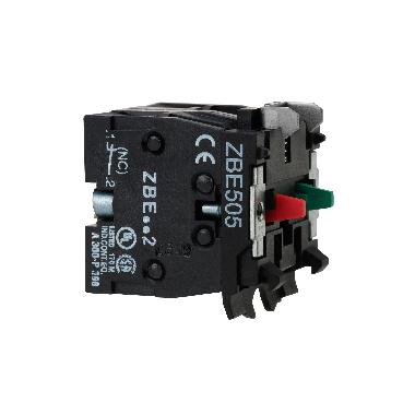 Elemento di contatto - ZBE D.22 - 1NO+1NC - SCHNEIDER ELECTRIC ZBE505 product photo Photo 01 3XL