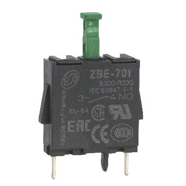 Elemento di contatto - ZBE D.22 - 1NO - SCHNEIDER ELECTRIC ZBE701 product photo Photo 01 3XL