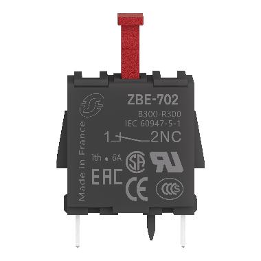 Elemento di contatto - ZBE D.22 - 1NC - SCHNEIDER ELECTRIC ZBE702 product photo Photo 06 3XL