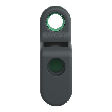 Pulsantiera mobile - 2 fori - plastica - verde - SCHNEIDER ELECTRIC ZBRM21 product photo Photo 06 3XL