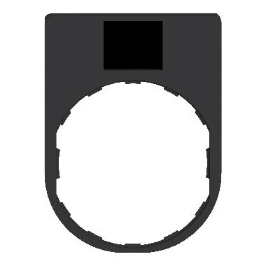 Porta etichetta 30 X 40mm - per unit?  D.22 - con etichetta ARRESTO-MARCIA - SCHNEIDER ELECTRIC ZBY2166 product photo Photo 04 3XL
