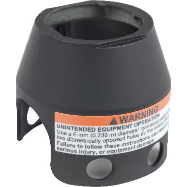 Guardia di protezione fungo D.40 ,unit?  D.22 mm - nera - SCHNEIDER ELECTRIC ZBZ1602 product photo Photo 01 3XL