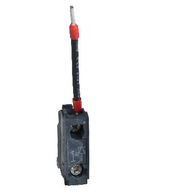 Elemento luminoso per funzione test 12V. 24V. 24-120V - SCHNEIDER ELECTRIC ZBZG156 product photo Photo 01 3XL