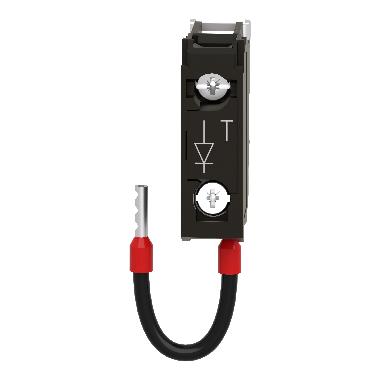 Elemento luminoso per funzione test 12V. 24V. 24-120V - SCHNEIDER ELECTRIC ZBZG156 product photo Photo 04 3XL