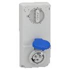 PRESA IB INC.IP44 2PT 16A 220V - SCHNEIDER ELECTRIC 82031 - SCHNEIDER ELECTRIC 82031 - SCHNEIDER ELECTRIC 82031 product photo