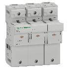Portafusibile Fuse Disconnector, Acti9 SBI, 3P, 125A, for fuse 22 x 58mm - SCHNEIDER ELECTRIC A9GSB392 product photo