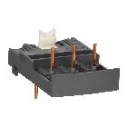 BLOCCO ASSOCIAZIONI GV2 E LC1D09-LC1D38 - SCHNEIDER ELECTRIC GV2AF3 product photo