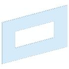 Piastra frontale comm Monoblocco INS250 - SCHNEIDER ELECTRIC LVS03247 product photo