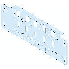 Traverse L200 per P600 2 pz - SCHNEIDER ELECTRIC LVS03586 product photo