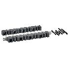 Supporto fisso barre V laterale 5/10mm - SCHNEIDER ELECTRIC LVS04661 product photo