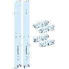 Schermo retro forma 2 Barre - SCHNEIDER ELECTRIC LVS04921 product photo