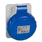 Presa fissa BT da incasso inclinata IP67 32A 220V 3PNT cablaggio rapido - SCHNEIDER ELECTRIC PKY32F725 product photo