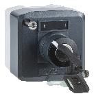 Pulsantiera XAL-D - funzione marcia o arresto - 1 NO - selettore a chiave - SCHNEIDER ELECTRIC XALD144 product photo