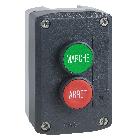 Pulsantiera XAL-D - funzione marcia o arresto - 1 NO+ 1 NC - SCHNEIDER ELECTRIC XALD224 product photo