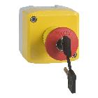 Pulsantiera XAL-K - funzione arresto di emergenza - 1 NO + 1 NC - SCHNEIDER ELECTRIC XALK188G product photo
