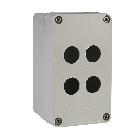Pulsantiera vuota XAP-A - plastica - 4 fori su 2 file - SCHNEIDER ELECTRIC XAPA1104 product photo
