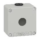 Pulsantiera in metallo grigia  M20 1 foro 22MM 80X80X51,5 UL CSA - SCHNEIDER ELECTRIC XAPD1201 product photo
