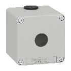 Pulsantiera in metallo grigia  M20 1 foro 22MM 80X80X77 UL CSA - SCHNEIDER ELECTRIC XAPD1501 product photo