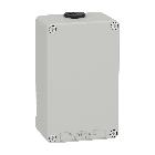 Pulsantiera in metallo grigia  M20 non forata 80X130X51,5 UL CSA - SCHNEIDER ELECTRIC XAPD21 product photo