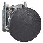 Pulsante nero D.22 - testa a fungo D.40 - SCHNEIDER ELECTRIC XB4BC21 product photo