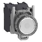 Pulsante luminoso bianco con cappuccio ATEX 24..240V - SCHNEIDER ELECTRIC XB4BP183BM5GEX product photo