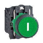 Pulsante verde D.22 - filoghiera ad impulso - 1NO - SCHNEIDER ELECTRIC XB5AA3311 product photo