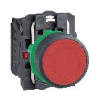 Pulsante rosso D.22 - filoghiera ad impulso - 1 NC - SCHNEIDER ELECTRIC XB5AA42 product photo
