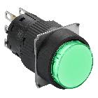 Pulsante verde D.16 - filoghiera ad impulso - 1NC/NO - SCHNEIDER ELECTRIC XB6EAA31P product photo