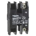Contatto pulsantiera pensile 240 VAC 3A XAC - SCHNEIDER ELECTRIC XENC1111 product photo
