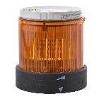 Elemento luminoso - luce lampeggiante -arancio- 24V AC/DC - SCHNEIDER ELECTRIC XVBC5B5 product photo
