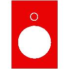 Etichetta - 30 x 40mm - rossa - 0 - SCHNEIDER ELECTRIC ZB2BY2931 product photo