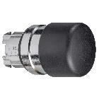 Testa pulsante D. 22  - ad impulso - fungo ? 30 - nera - SCHNEIDER ELECTRIC ZB4BC24 product photo
